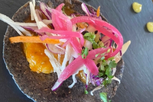 San José del Cabo:Degustación de Tacos y Tostadas Alma de México