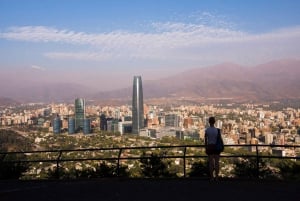 Santiago: Cable Car Ride & San Cristóbal Hill Walking Tour
