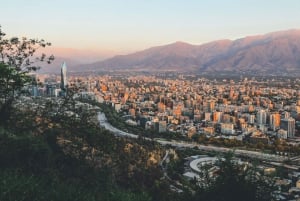Santiago: Cable Car Ride & San Cristóbal Hill Walking Tour
