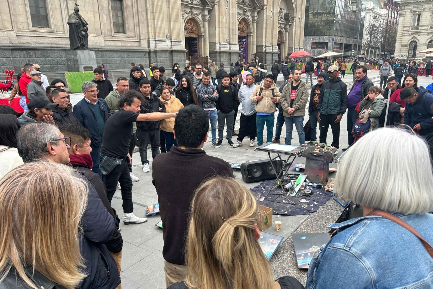 Santiago: Rundvandring i centrum