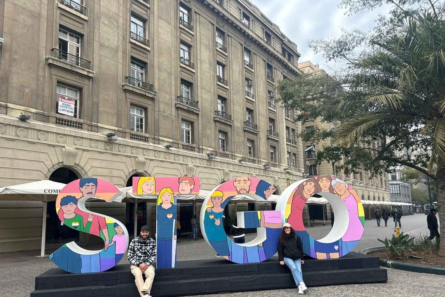 Santiago: Rundvandring i centrum