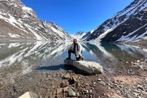 Santiago : Excursion d'une journée à Portillo et Laguna del Inca avec pique-nique