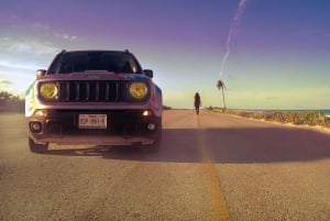 Udflugt på land: Jeep, mayaruiner, ATV og strandklub