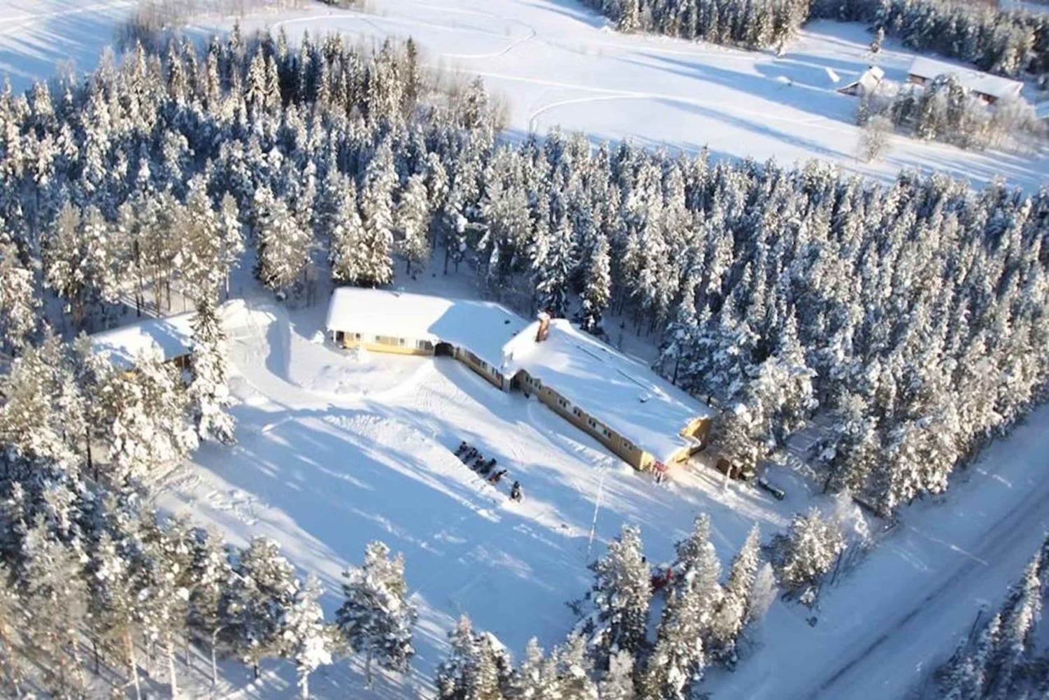 Snowshoeing at Rautuskylä Levi Arctic Shaman Adventures