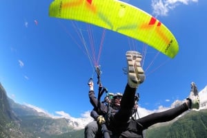 Chamonix: vuelo en parapente biplaza con vídeo