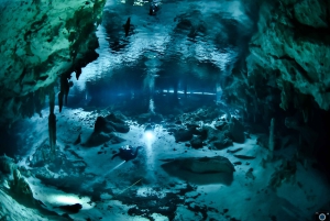 Tulum : Dos Ojos cenote 2 scuba dives (certified divers)