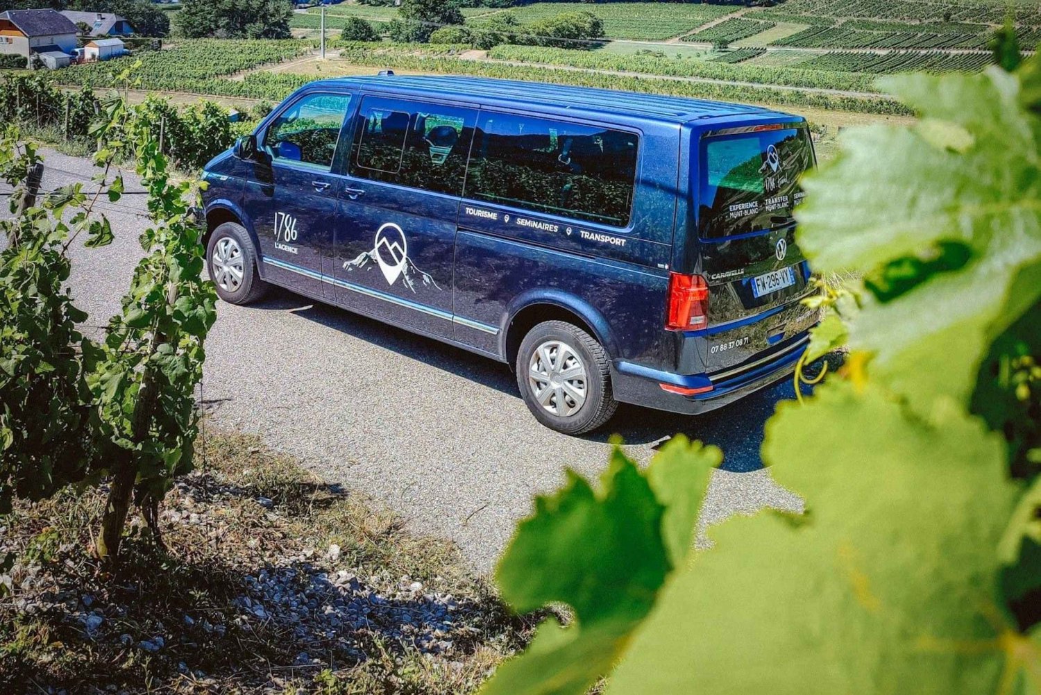 From Chamonix: 10h Wine Tour with private driver