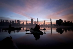 Xochimilco : lever du soleil en kayak à Mexico