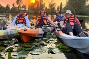 Xochimilco : lever du soleil en kayak à Mexico