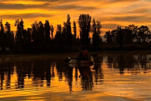 Xochimilco : lever du soleil en kayak à Mexico