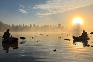 Xochimilco : lever du soleil en kayak à Mexico