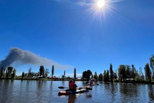 Xochimilco : lever du soleil en kayak à Mexico