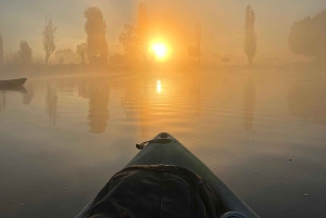 Xochimilco : lever du soleil en kayak à Mexico