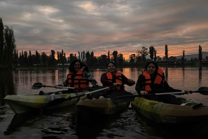Xochimilco : lever du soleil en kayak à Mexico