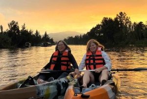 Xochimilco : lever du soleil en kayak à Mexico