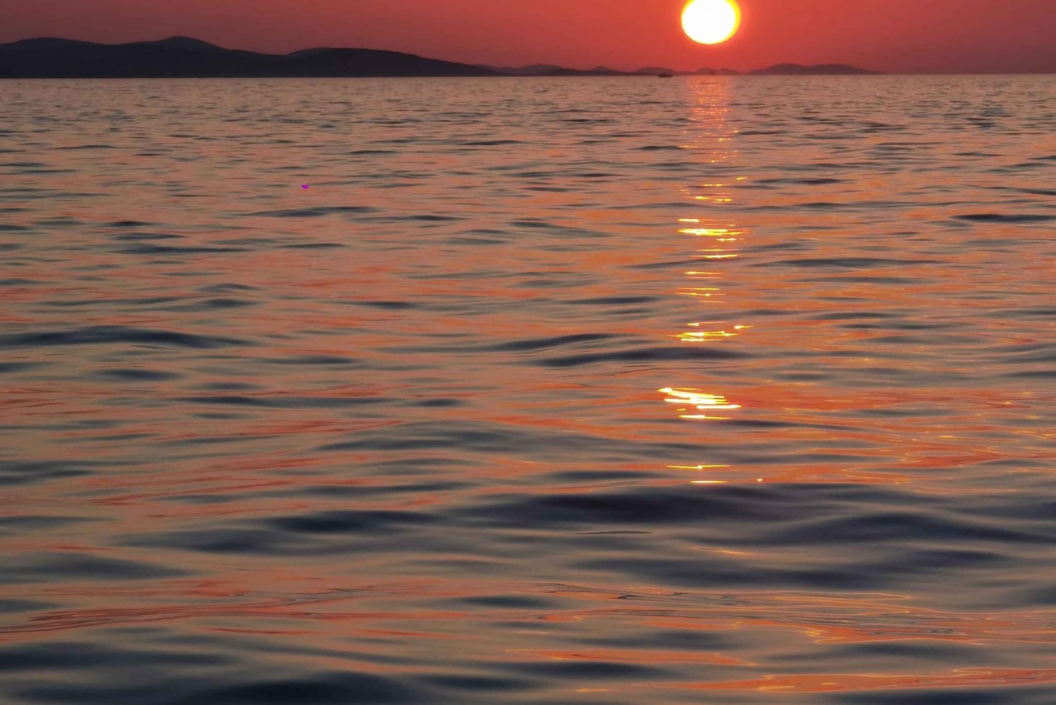 ザダル：シャンパンを楽しむサンセットボートツアーをお楽しみください