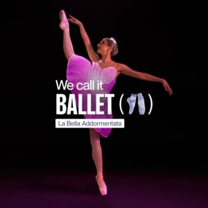 We call it Ballet: La Bella Addormentata in a dance and light show