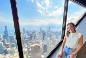 Chicago: 360 Chicago Observation Deck Sip and View Ticket (lipunmyynti- ja katselulippu)