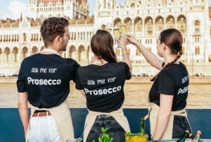 Budapest : Croisière touristique en soirée avec Prosecco illimité