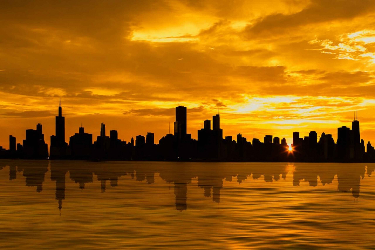 Chicago: crociera panoramica sul lago al tramonto della durata di 1,5 ore