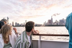 Chicago : 1,5 heure de croisière panoramique sur le lac au coucher du soleil