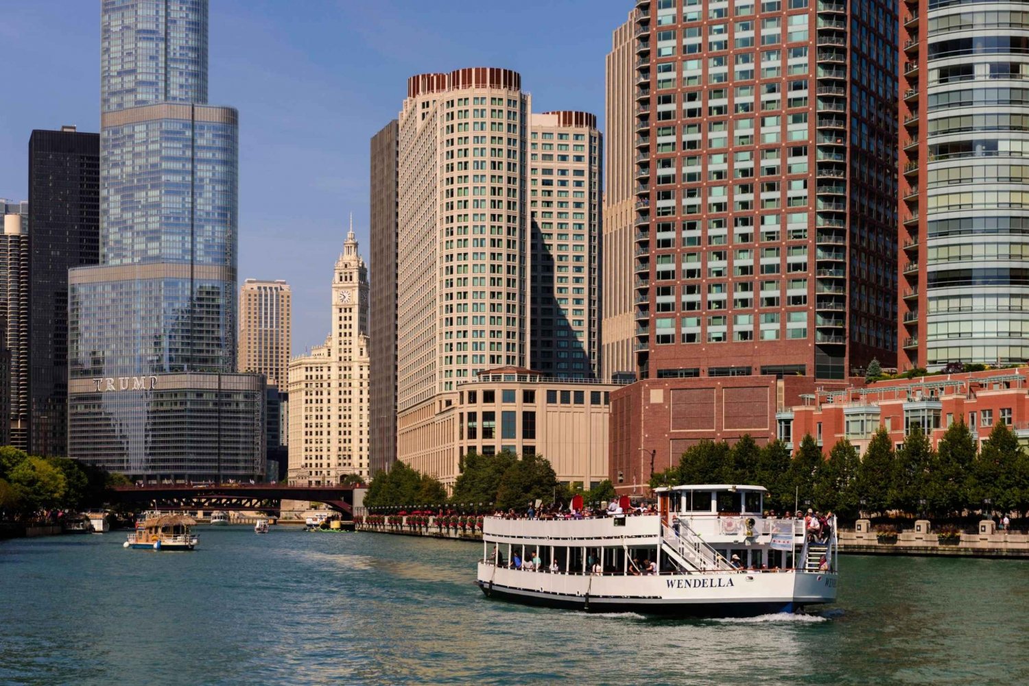 Chicago: 45 minuti di crociera fluviale sull'architettura adatta alle famiglie