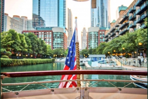 Chicago: Arkitektur-bådtur med drinks
