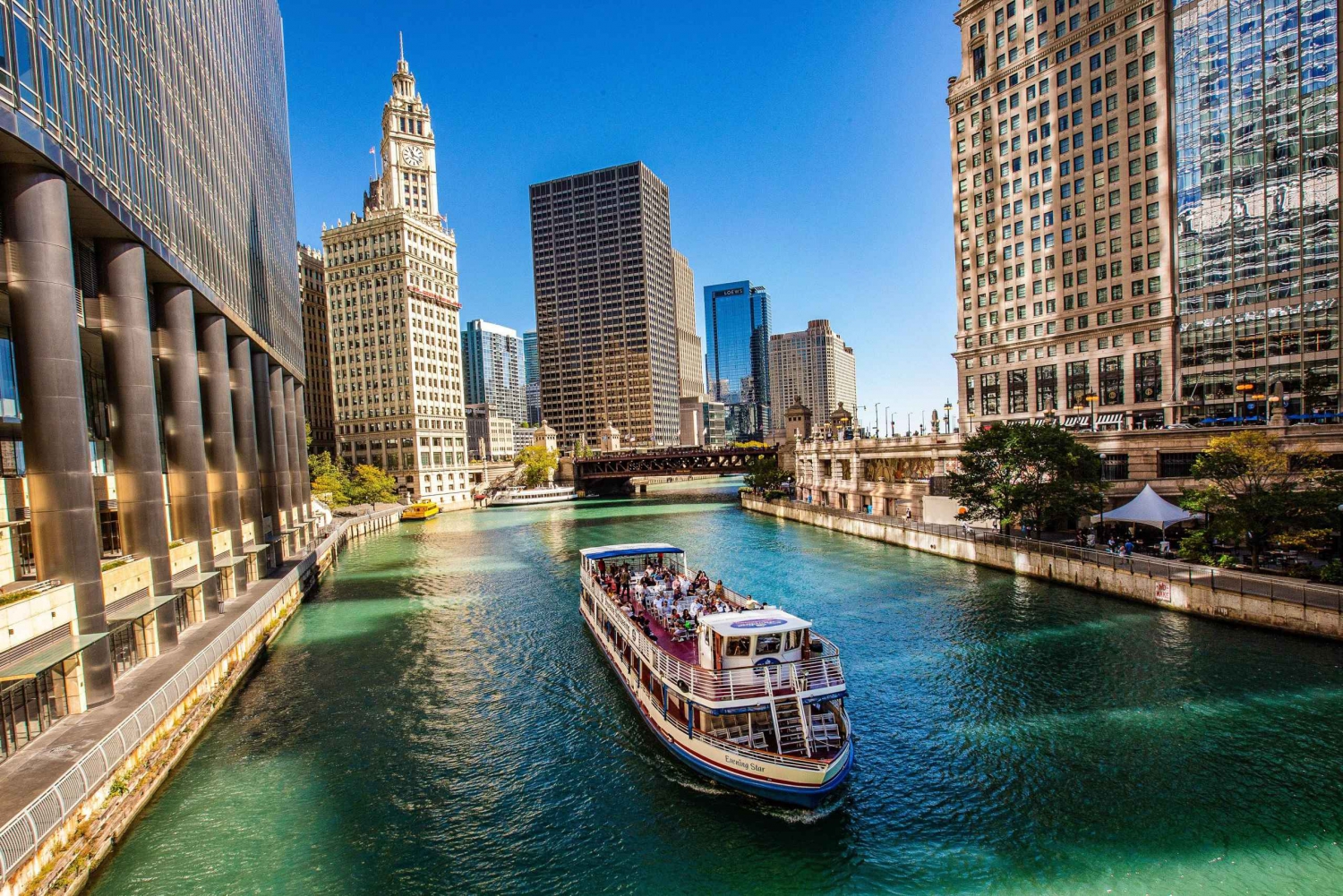 Chicago: Architectuur River Cruise & Hop-on-hop-off-bustour