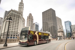 Chicago : Architecture River Tour et Hop-on Hop-off Bus Tour