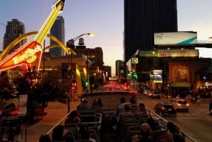 Chicago: Excursión al atardecer en autobús descapotable con guía en directo