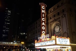 Chicago: Wycieczka autobusowa o zachodzie słońca z przewodnikiem na żywo
