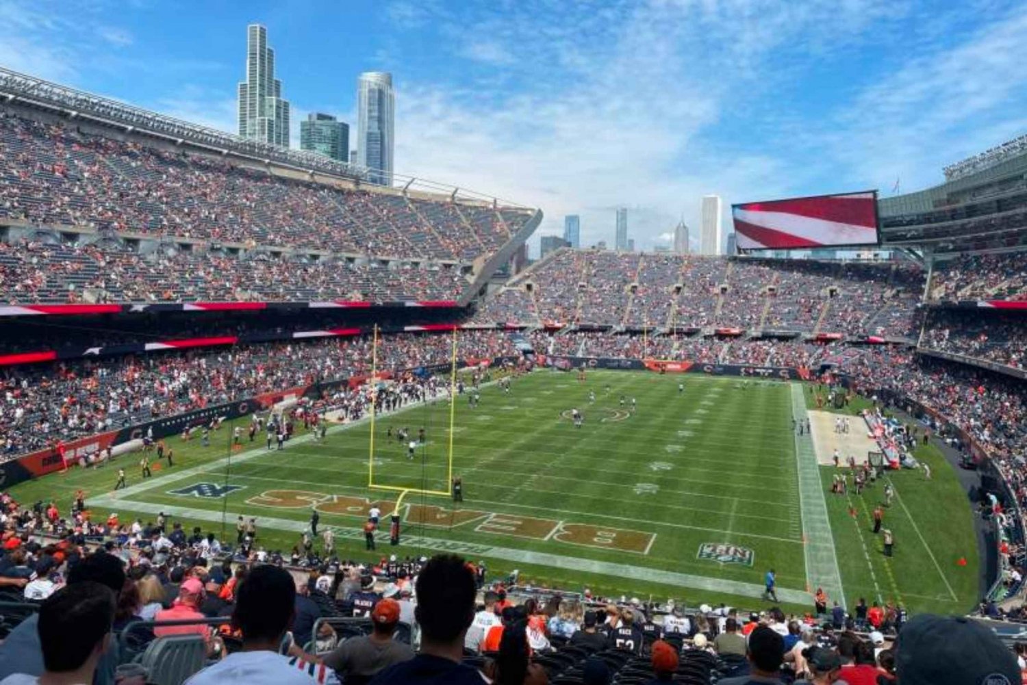 Chicago: Chicago Bears Football Spiel Ticket im Soldier Field
