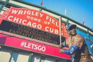 Chicago: Chicago Cubs baseballspillbillett på Wrigley Field