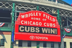 Chicago: Chicago Cubs Baseball Spiel Ticket im Wrigley Field