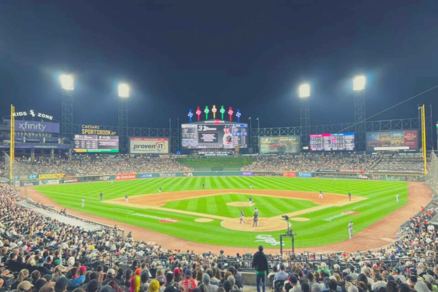 Chicago Billete para un partido de béisbol de los Chicago White Sox