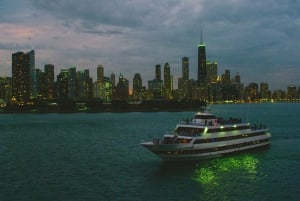 Chicago: Heiligabend-Gourmet-Dinner-Bootstour Michigansee