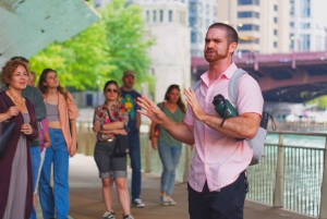 Chicago : Minibus de luxe + visite architecturale en bateau fluvial