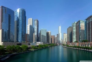 Chicago: Sightseeingtour per Minibus & Architektur-Bootstour