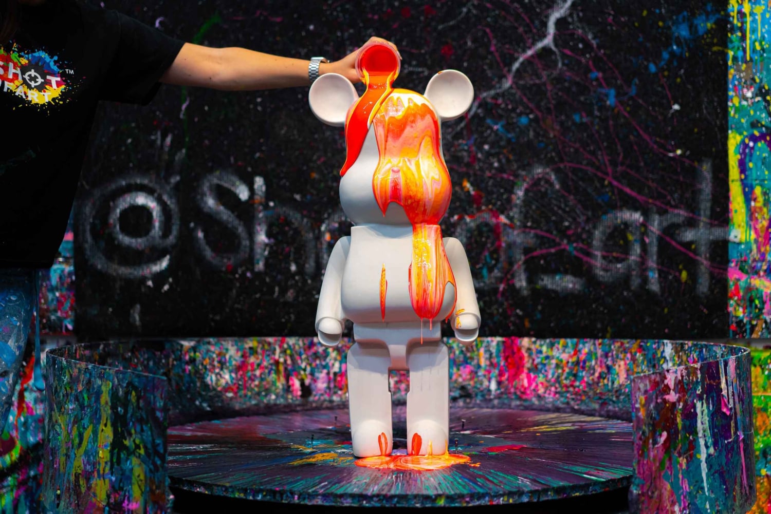 Kreatywny teambuilding w Chicago: pomaluj własnego misia