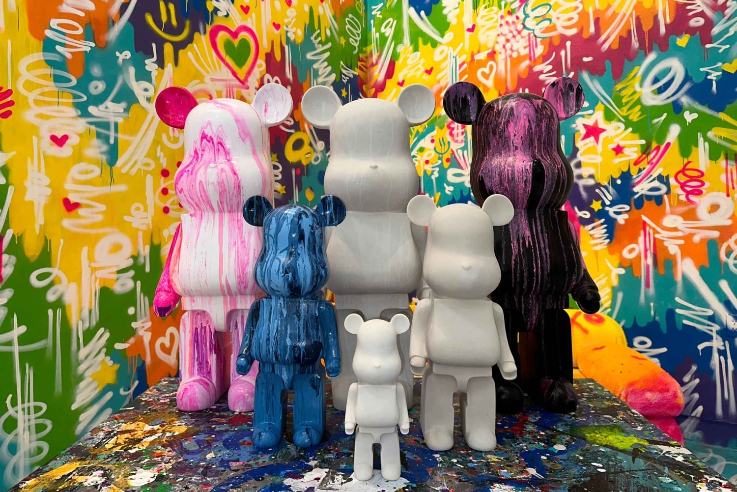 Kreatywny teambuilding w Chicago: pomaluj własnego misia