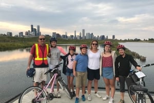 Chicago: Downtown Family Food Tour per fiets met Sightseeing