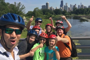 Chicago: Tour gastronómico familiar en bicicleta por el centro de la ciudad con visitas turísticas
