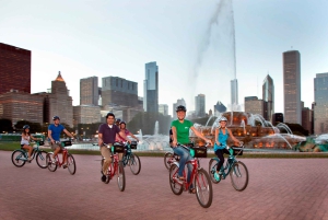 Chicago: Tour gastronómico familiar en bicicleta por el centro de la ciudad con visitas turísticas