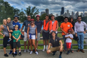Chicago: Tour gastronómico familiar en bicicleta por el centro de la ciudad con visitas turísticas