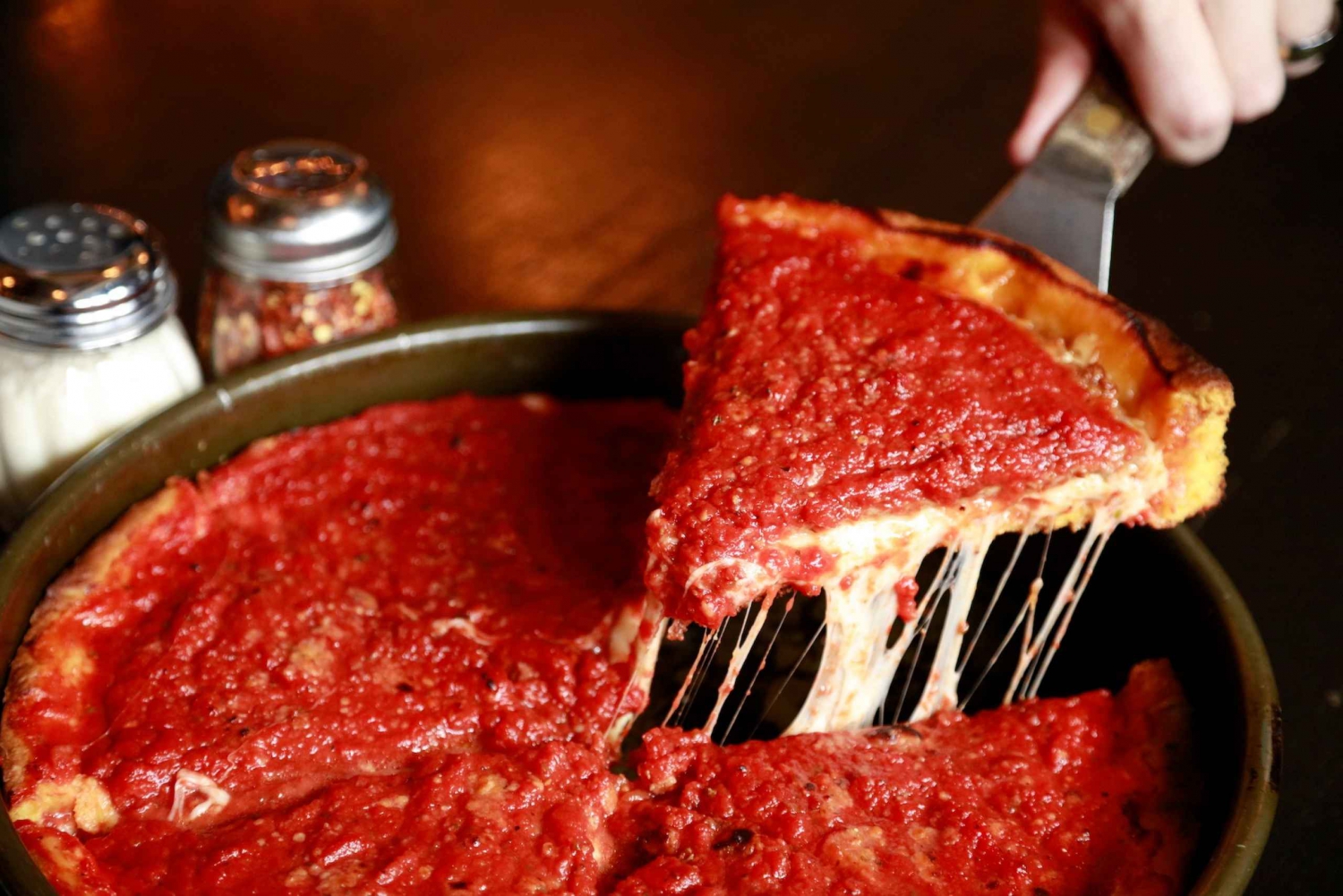 Chicago: Downtown Pizza Guidet vandretur med smagsprøver