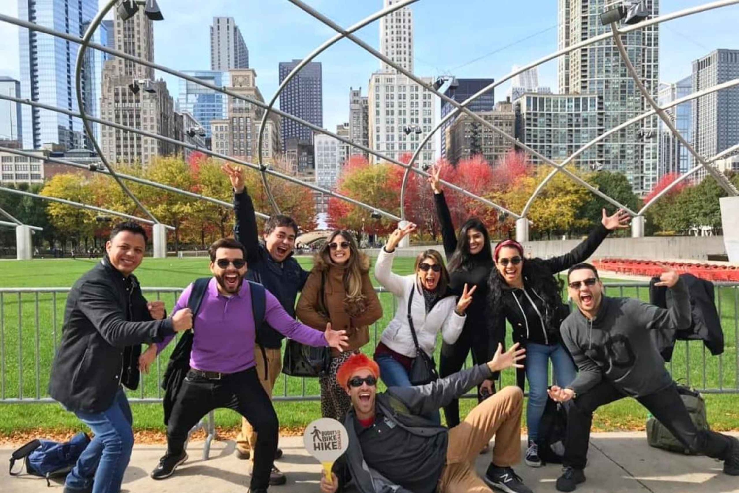 Chicago - en hel dag Dagsutflykt med matupplevelse + GRATIS hyra av cykel/kajak