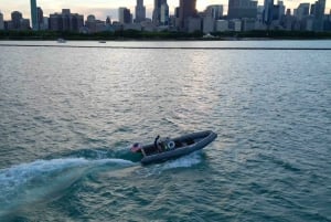 Chicago: Rejs wycieczkowy po jeziorze i rzece łodzią RIB