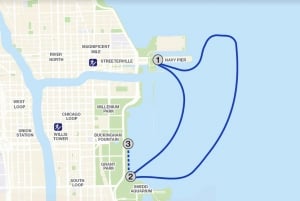 Chicago: Skyline-kryssning vid Lake Michigan