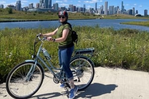 Chicago: E-Bike-Tour entlang der Uferpromenade, durch Parks und zu Museen