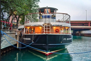 Rivière Chicago : visite guidée d'une heure et demie en bateau d'architecture